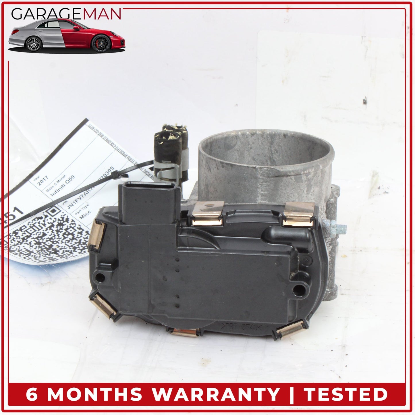 2016-2024 Infiniti Q50 Q60 3.0L Engine Motor Throttle Valve Body 161195CA0A OEM