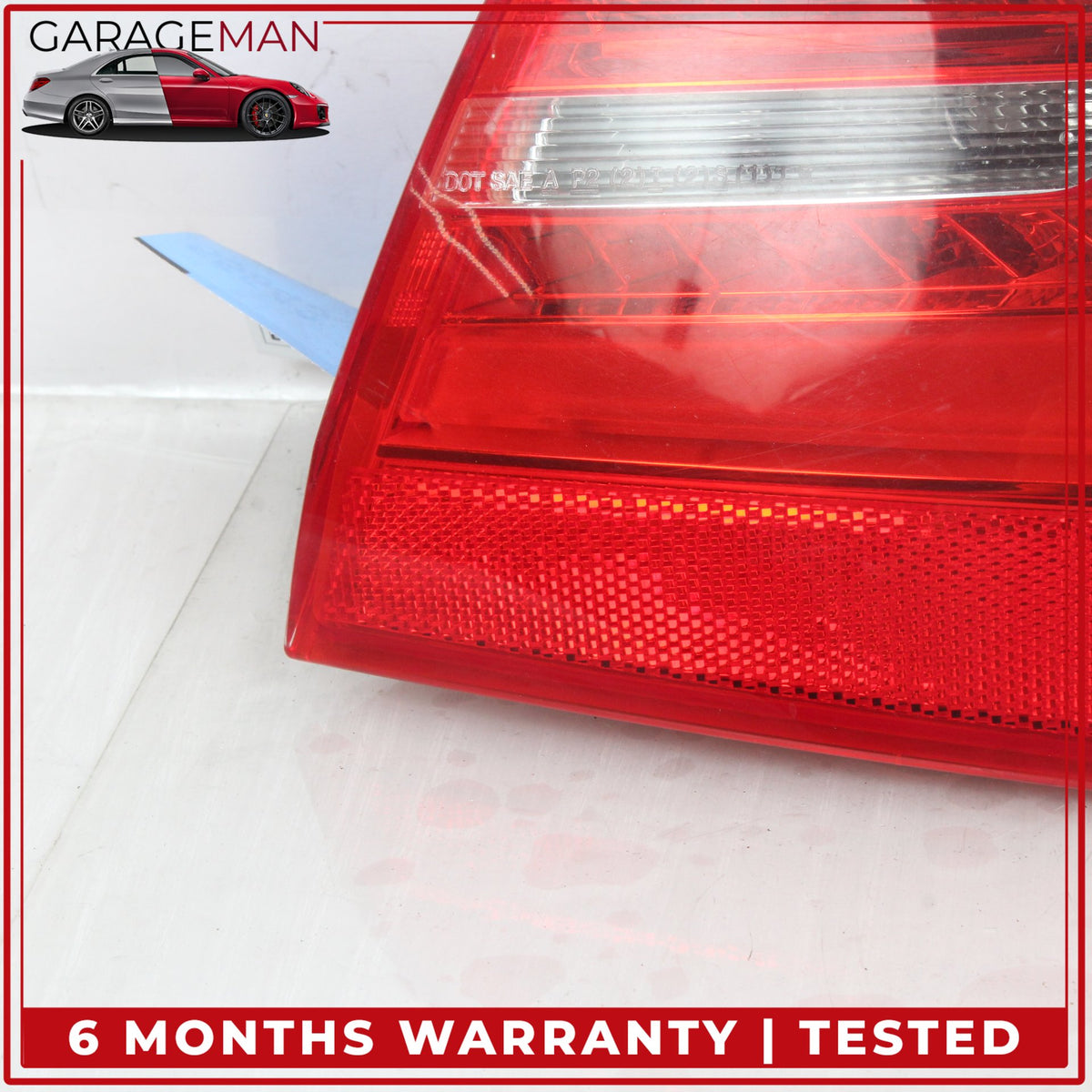 2012-2015 Audi A6 S6 Rear Right Side LED Outer Tail Light Lamp 4G5945096B OEM