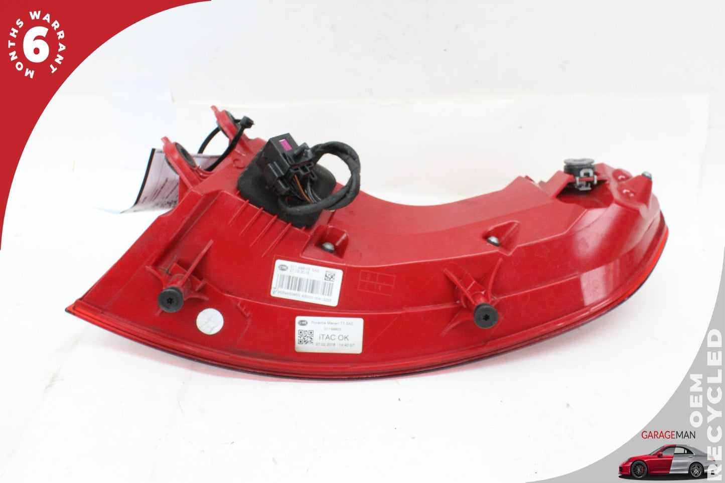 2015-2018 Porsche Macan 95B Rear Left Driver Side LED Outer Tail Light Lamp OEM