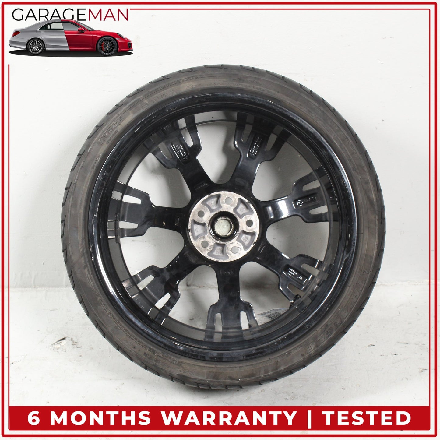 2008-2019 Maserati GranTurismo Front Wheel Rim w/ Tire 8.5JX20H2 ET52 238208 OEM