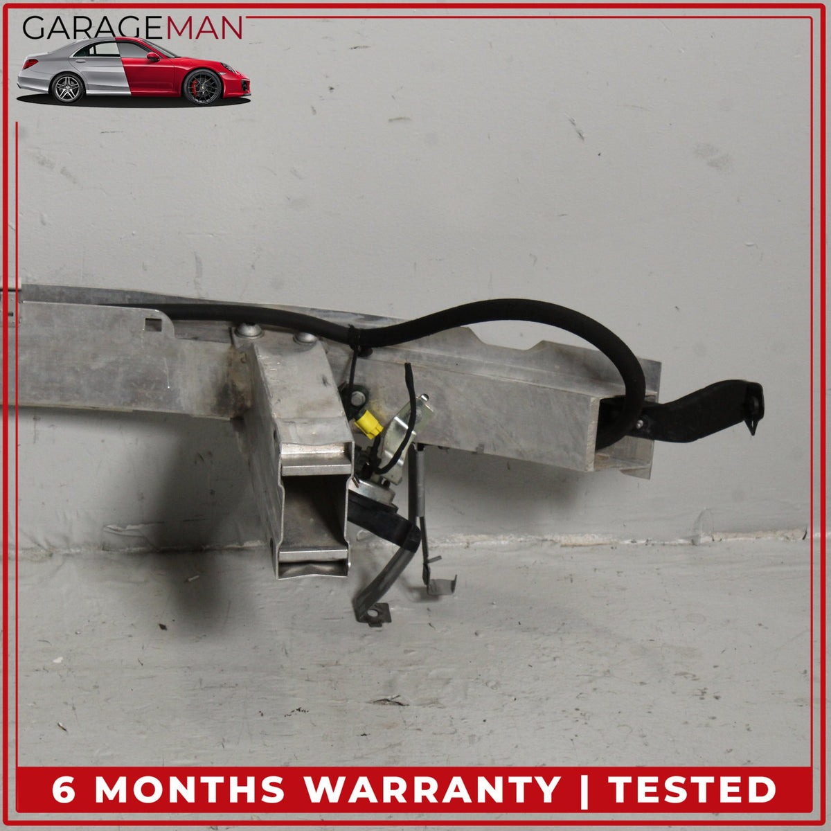 2008-2014 Mercedes W204 C250 Front Bumper Reinforcement Bar w/ Brackets OEM