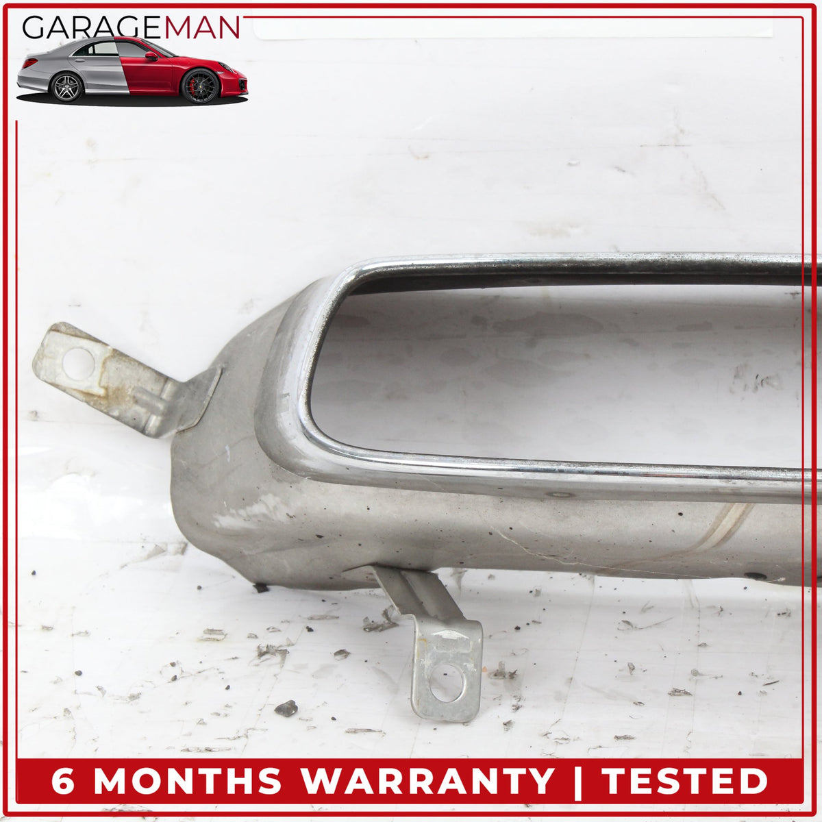 2015-2018 Audi A8 Quattro S8 Left and Right Exhaust Muffler Tips Set OEM
