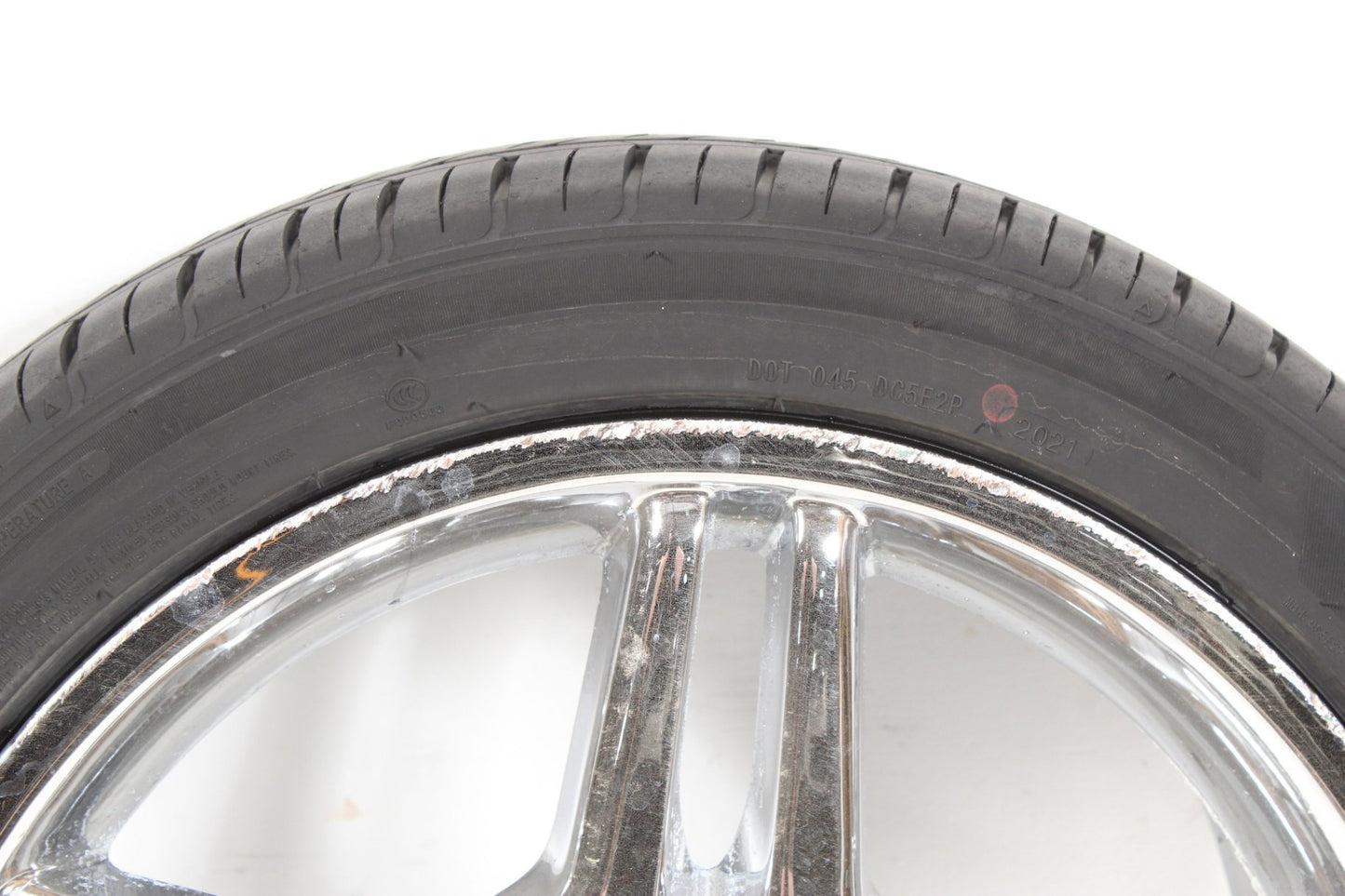 2003-2012 Mercedes R230 SL550 SL65 AMG Front Wheel Tire Rim 8.5Jx18H2 ET30 OEM