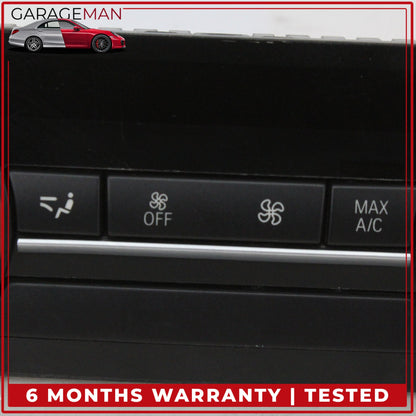 2014-2019 BMW X5 F15 Rear AC Climate Control Switch Panel Ceramic 9285823 OEM