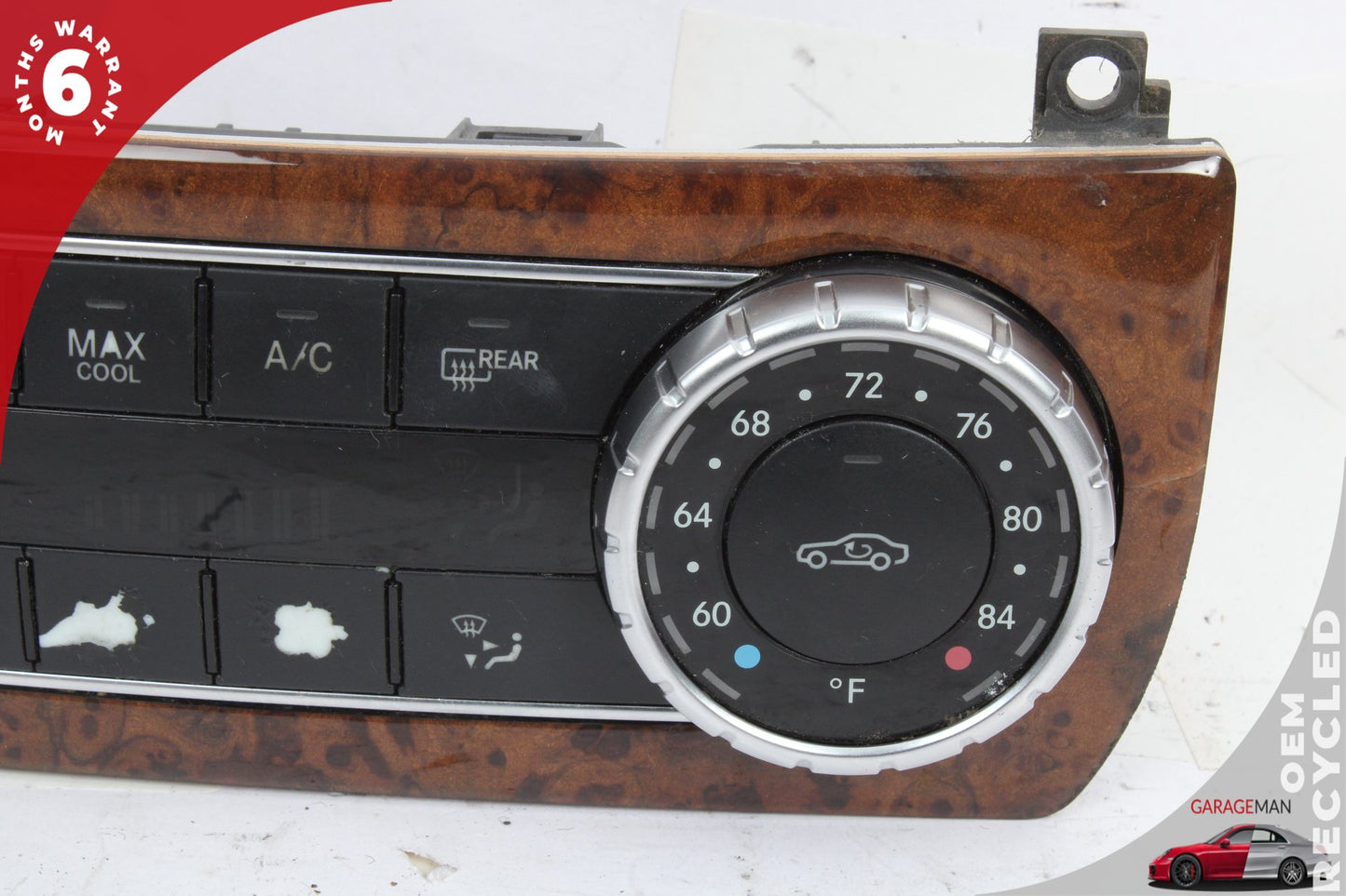2012-2018 Mercedes W218 CLS550 W218 Front Climate Control Switch Panel w/ Trim