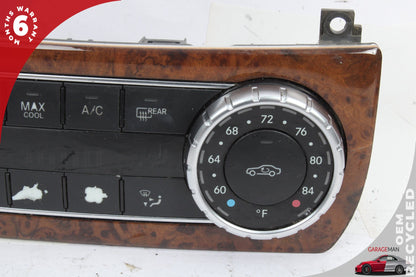 2012-2018 Mercedes W218 CLS550 W218 Front Climate Control Switch Panel w/ Trim