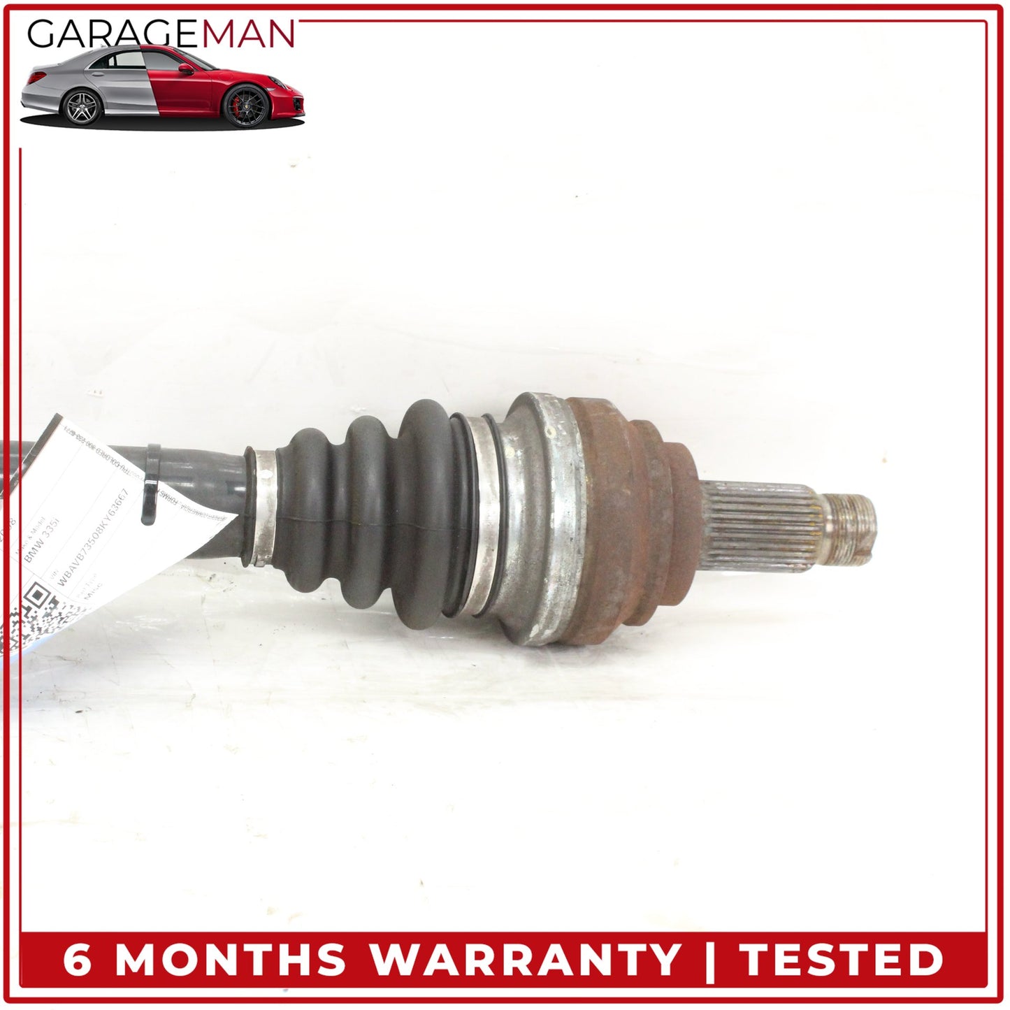 2007-2013 BMW 335i E90 RWD Rear Right Side CV Axle Shaft 33207580326 OEM