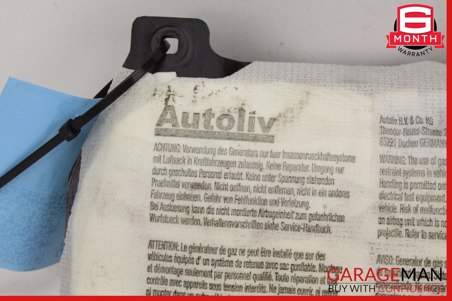 2008-2015 Smart Fortwo 451 Front Right Side Dash Airbag Air Bag 4518605102 OEM