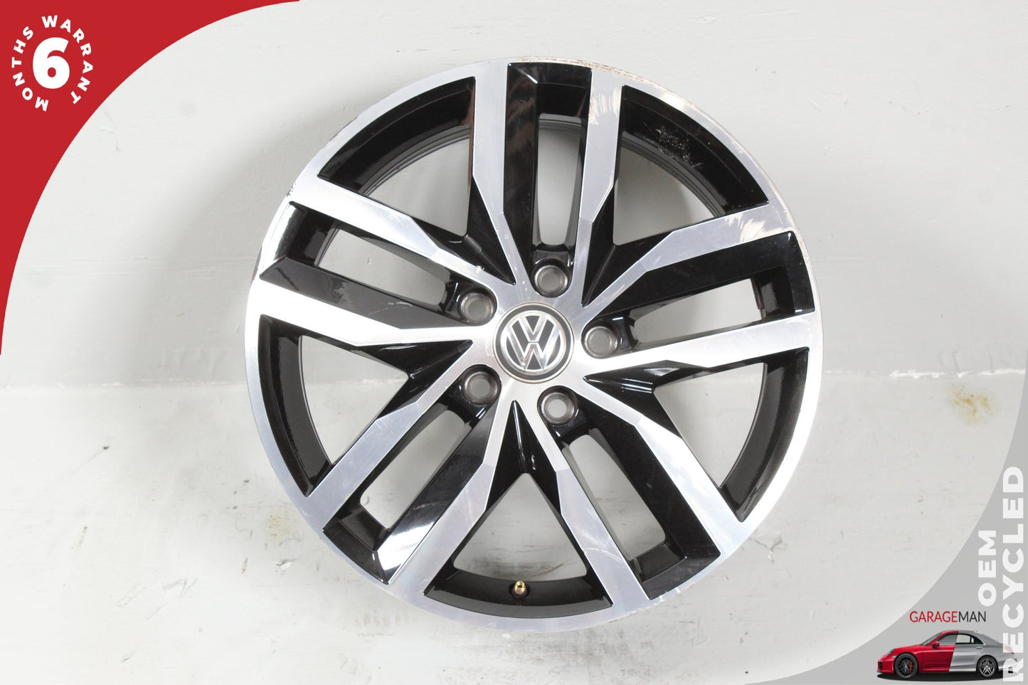 2015-2021 Volkswagen Jetta Twin 5 Spoke Wheel Rim 7JX17H2 ET49 5GM601025C OEM