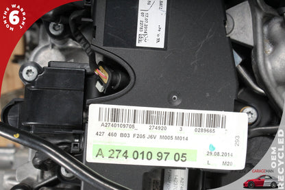 2015-2020 Mercedes-Benz C300 W205 AWD 2.0L Engine Motor M274 204K OEM