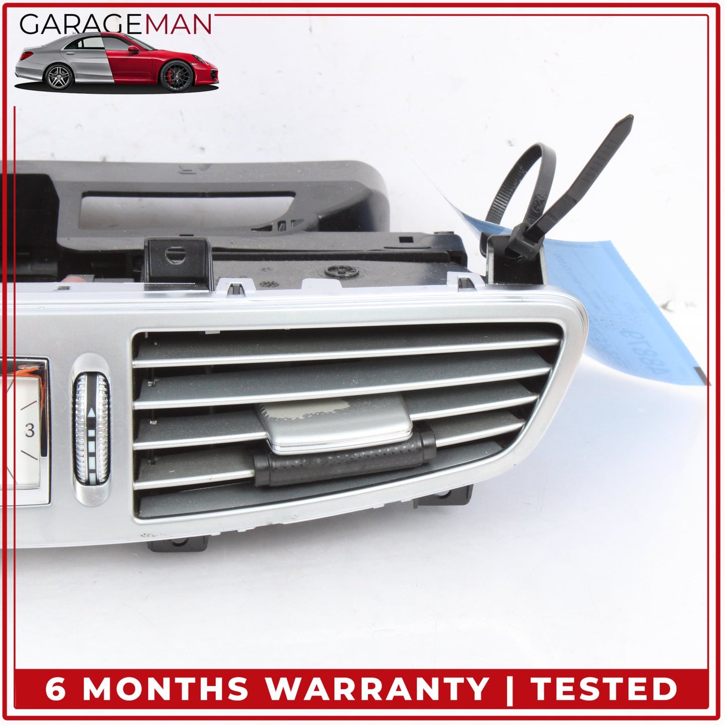 2007-2014 Mercedes W216 CL550 Dashboard Center A/C AC Air Vent w/ Clock OEM