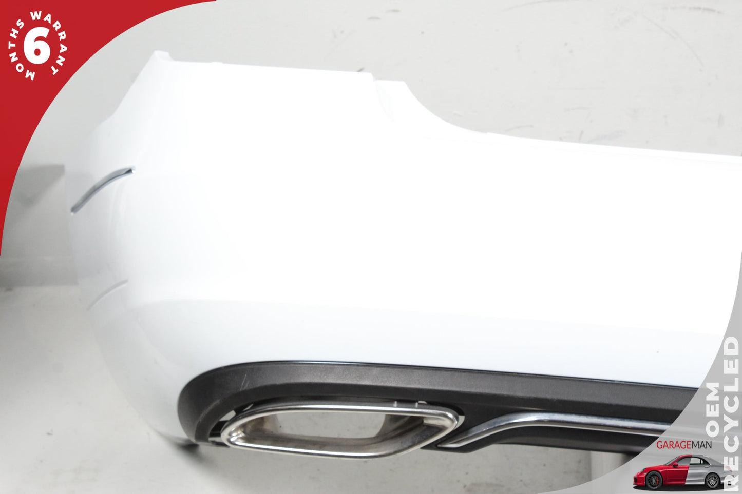 2014-2017 Mercedes W207 E400 E350 Base Rear Bumper Cover Assembly White OEM