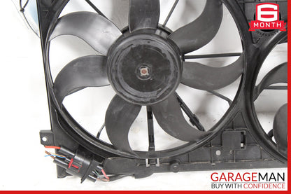 2008-2015 Audi TT 8J Engine Cooling Dual Fan Motor Shroud 1K0121223 OEM