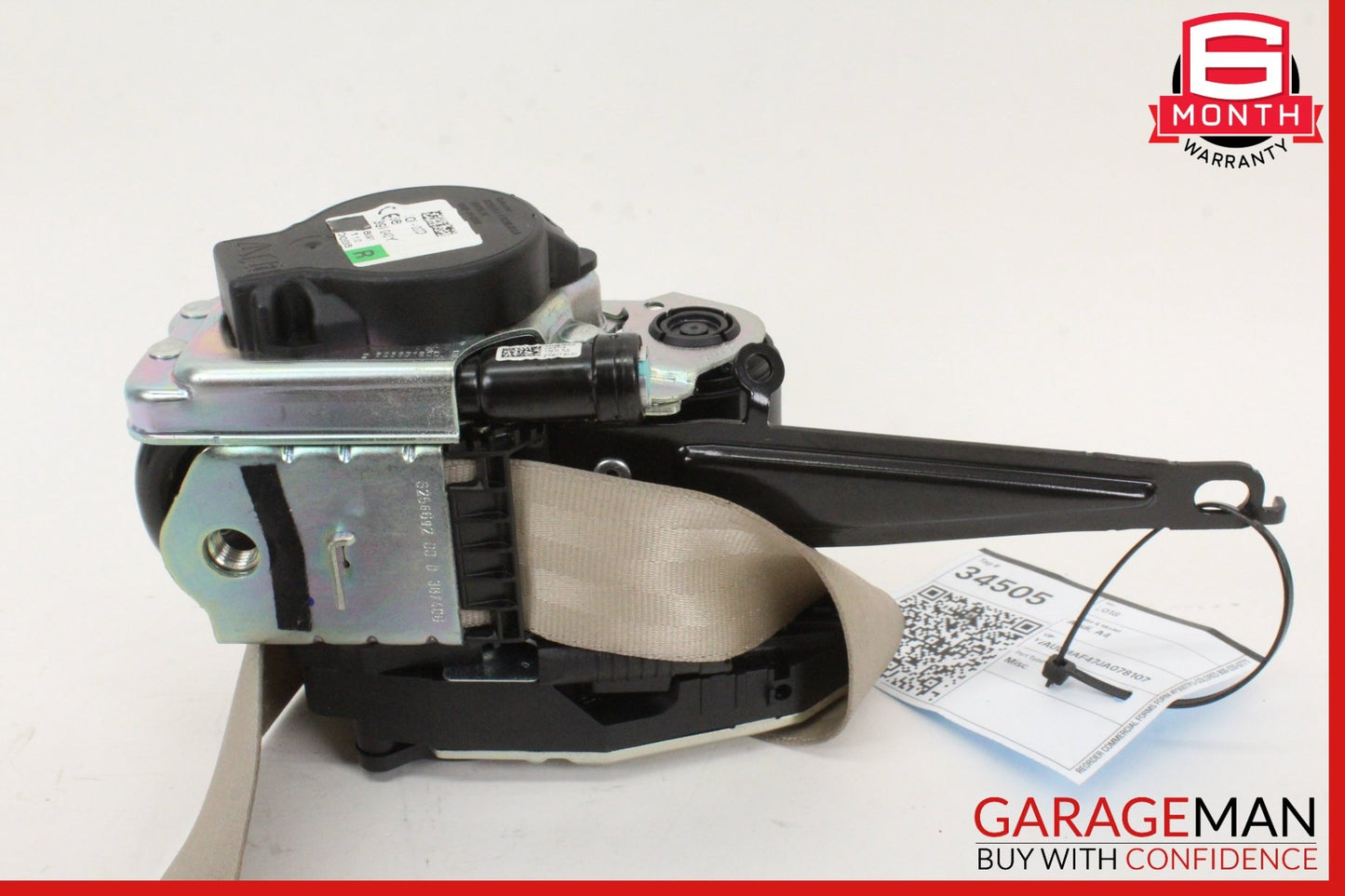 2017-2024 Audi A4 Sedan Right Front Seat Belt 8W0857706J Genuine