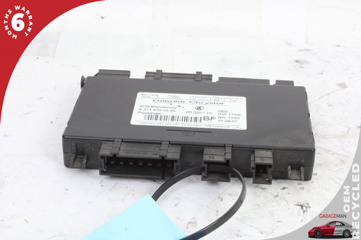 2003-2013 Mercedes W164 ML350 Front Left Seat Control Module Unit 2118704585 OEM