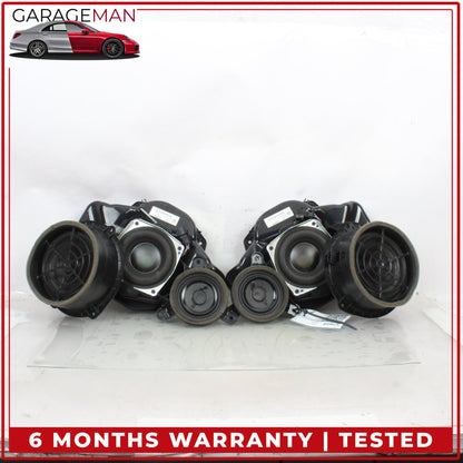 2011-2018 Audi A8 S8 Front and Rear Audio Sound Speaker Set Bose 4H0035297 OEM