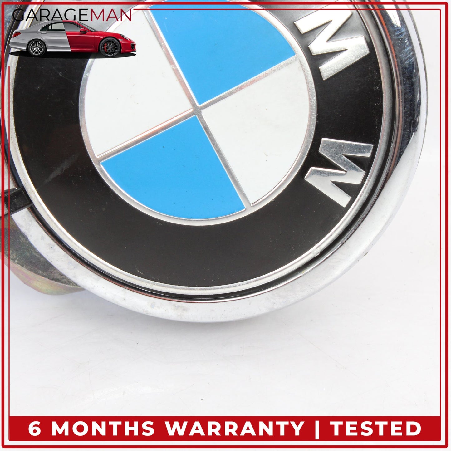 2012-2019 BMW 650i 640i F06 Rear Trunk Lid Emblem Button Ring 7234707 OEM
