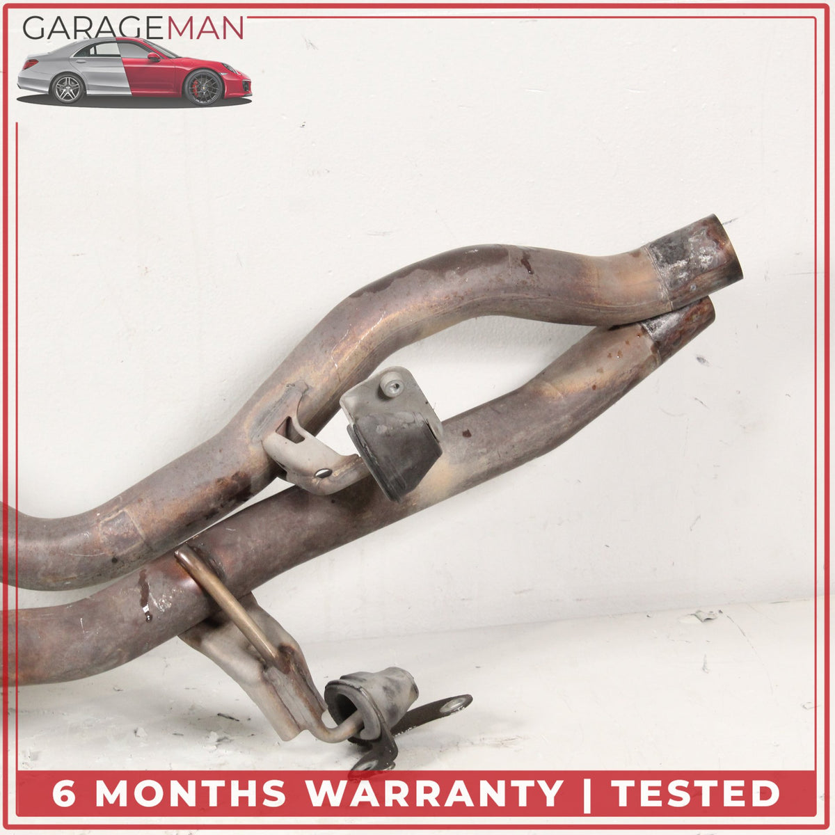 2011-2018 Porsche Cayenne 958 3.6L VR6 Left & Right Side Exhaust Downpipe OEM
