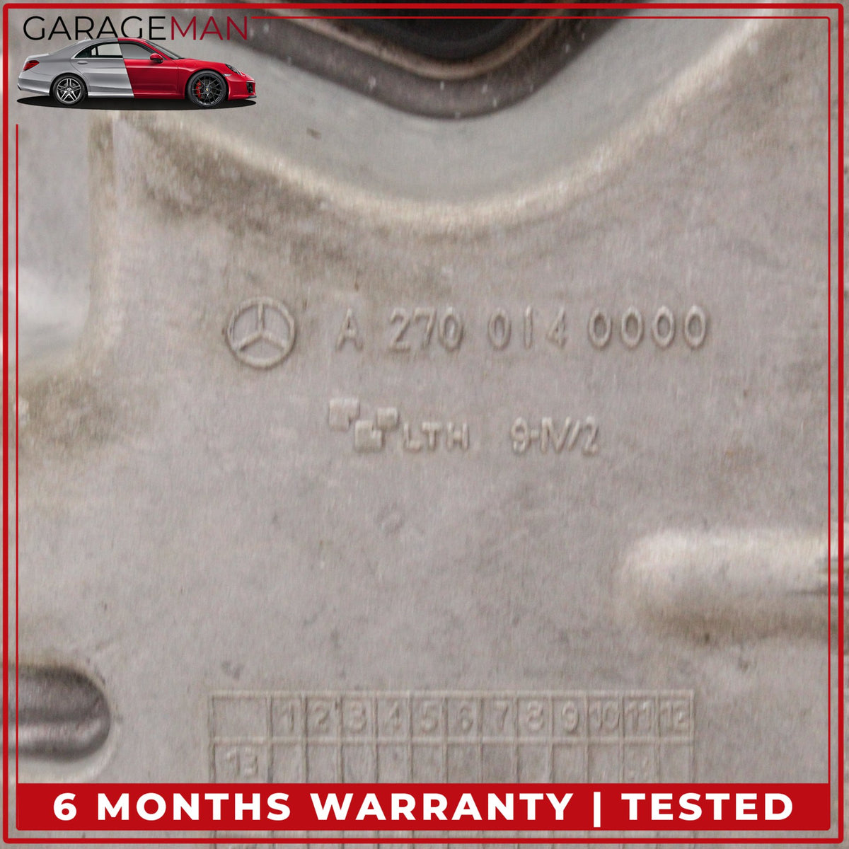2013-2020 Mercedes W117 CLA250 GLA250 B250 Engine Oil Pan 2700140000 OEM