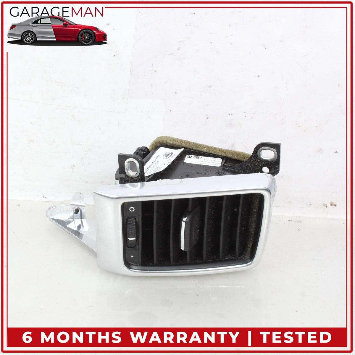 2010-2016 Porsche Panamera 970 Rear Left and Right Side AC A/C Air Vent Set OEM