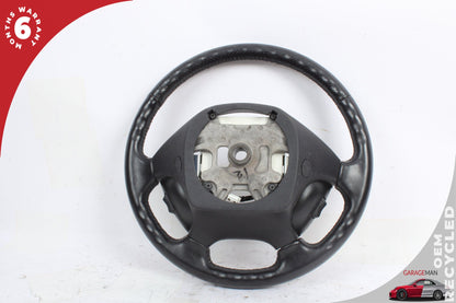 2002-2005 Ford Thunderbird Front Left Side Steering Wheel Black 3W6A3F563ACW OEM