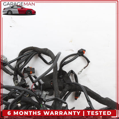 1999-2001 Porsche 911 Carrera Engine Wiring Harness w/ 6 Ignition Coils Set OEM