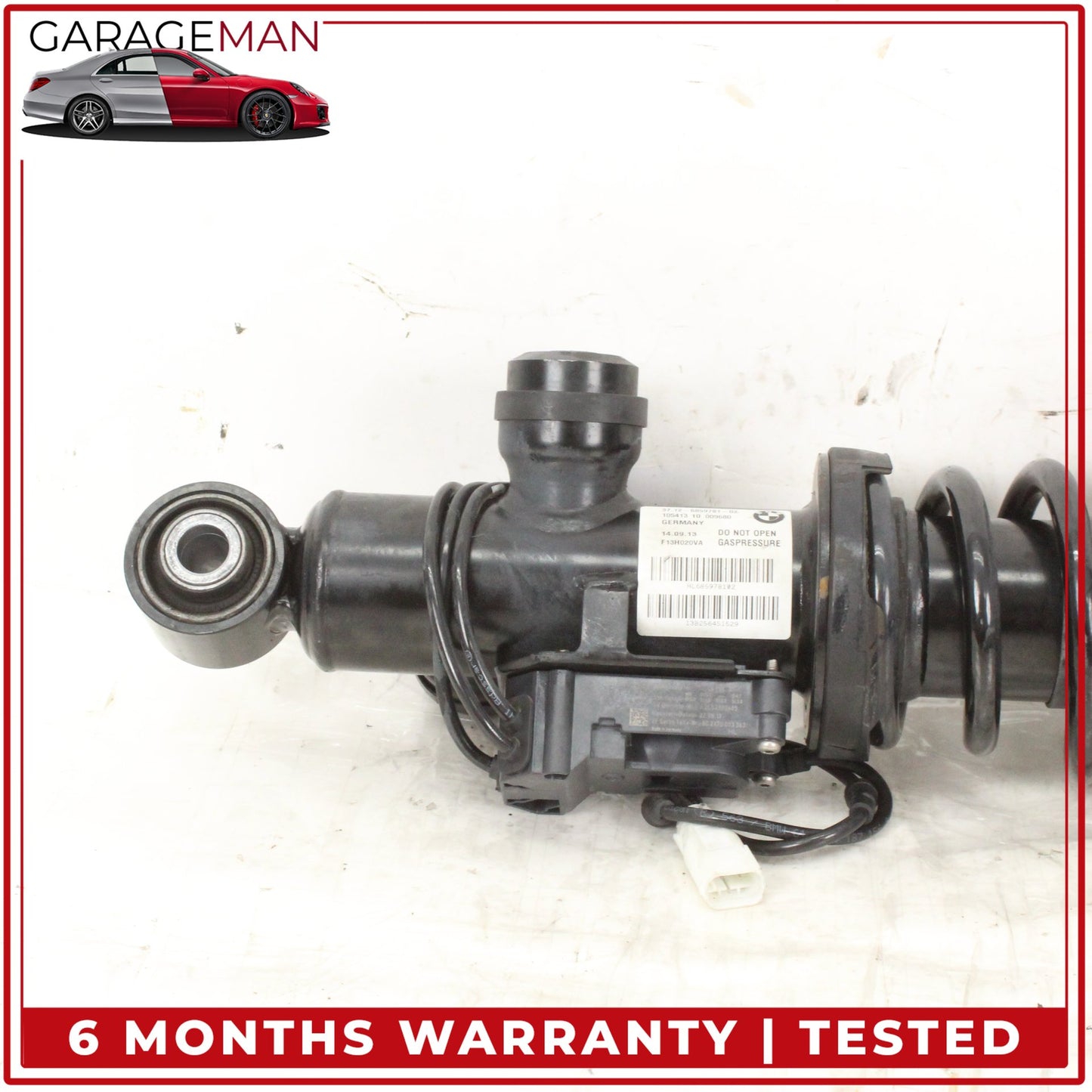 2012-2018 BMW 650i F13 Left Rear Shock Strut Absorber w/ Spring 6859781 OEM