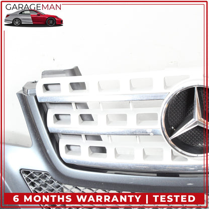 2009-2011 Mercedes W164 ML350 ML550 Base Front Bumper Cover Assembly Gray OEM