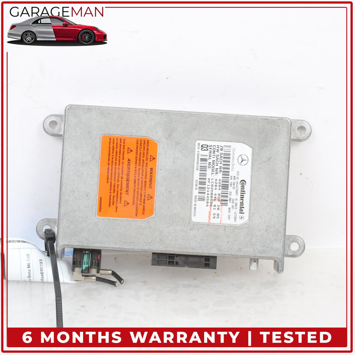 2007-2014 Mercedes W164 ML350 Voice Communication Control Module Unit OEM