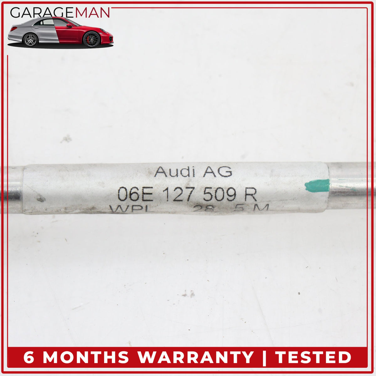 2007-2015 Audi Q7 4L 3.0L High Pressure Fuel Gas Line Pipe Hose 06E127509R OEM