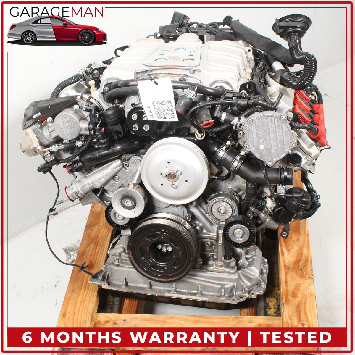 2015-2019 Audi Q7 A6 A7 CREC 3.0L Engine Motor Assembly w/ Supercharger OEM 151K