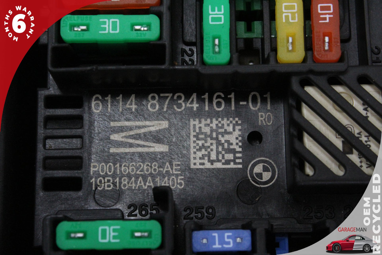2019-2024 BMW 330i G20 Relay Fuse Box Module w/ Parking Distance Sensor Module 8734161