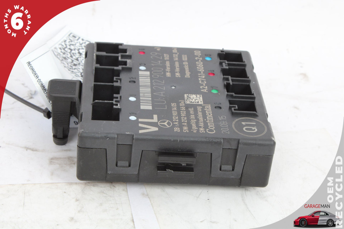 2008-2018 Mercedes-Benz E400 W207 Coupe Left Front Door Control Module 2129011405 OEM
