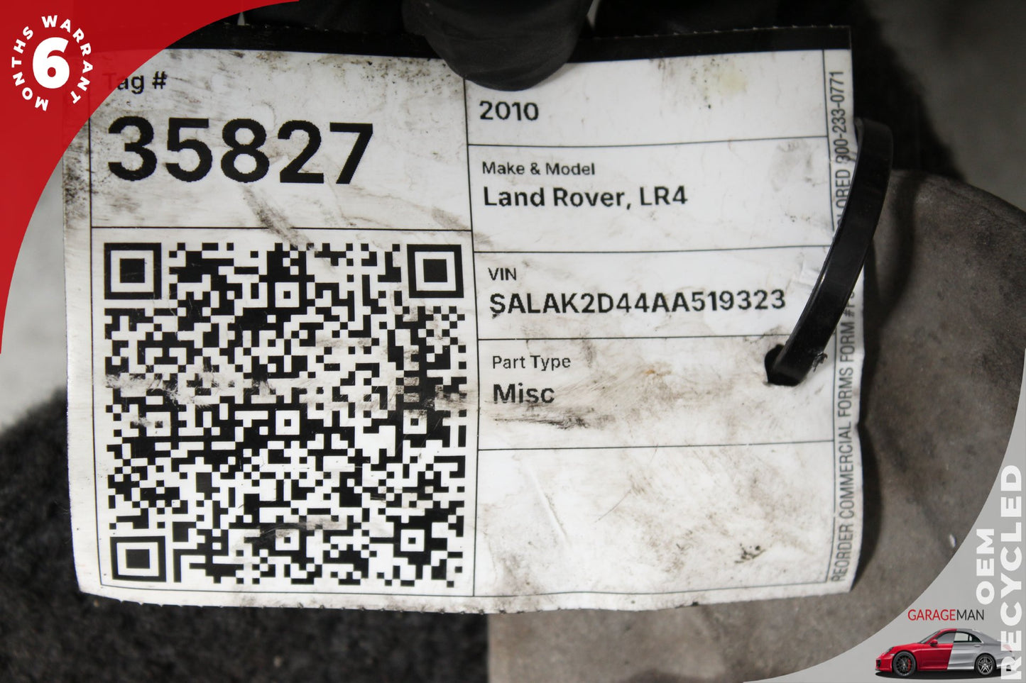 2010-2013 Land Rover LR4 AWD Rear Differential Carrier AH224W063EC 3.54 OEM