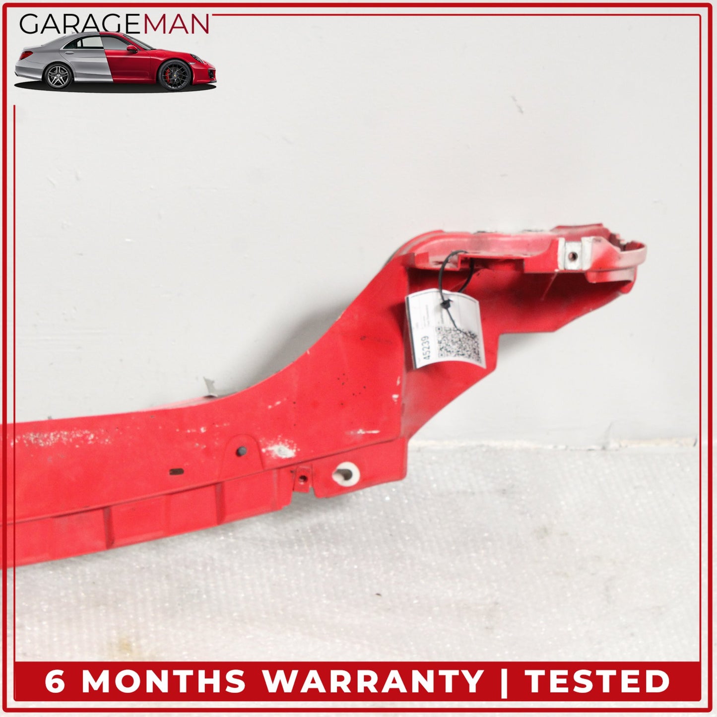 2002-2005 Ford Thunderbird Front Header Headlight Panel Bracket Red OEM