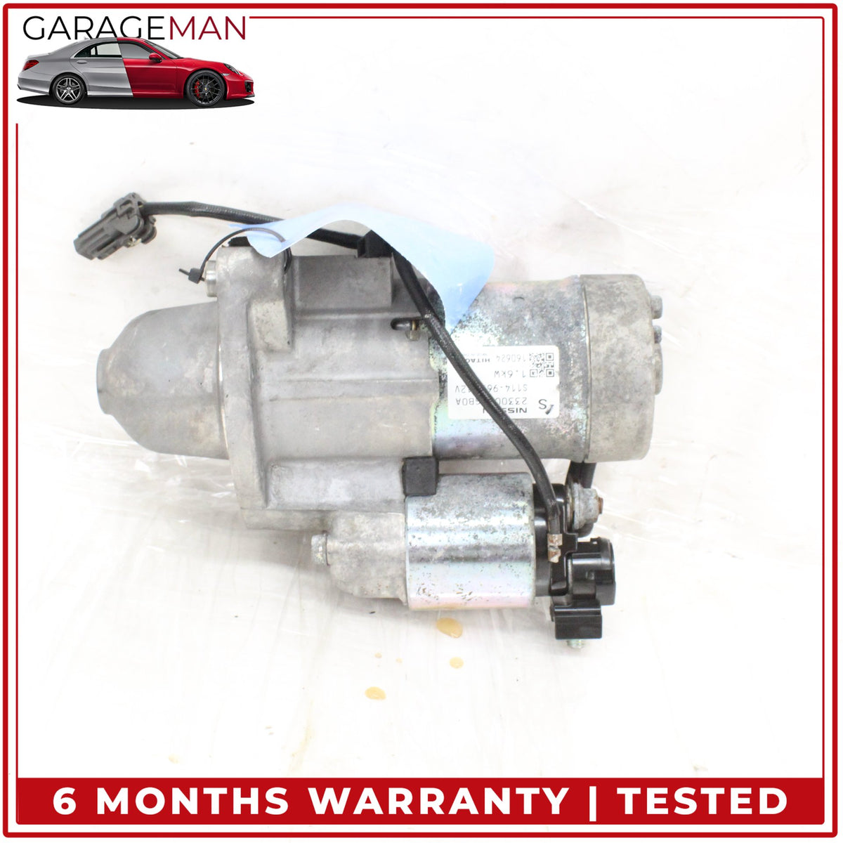2014-2019 Infiniti Q50 Q60 3.0L 3.7L Engine Starter Motor 233004GB0A OEM