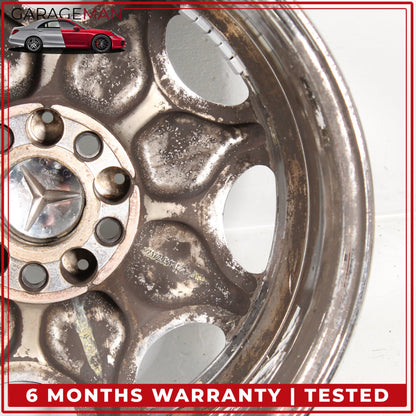 1992-1999 Mercedes W140 S320 Front/ Rear Wheel Rim 7.5JX16H2ET51 1404001402 OEM