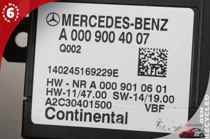 2015-2016 Mercedes W205 C300 C400 Fuel Pump Control Module 0009004007 OEM