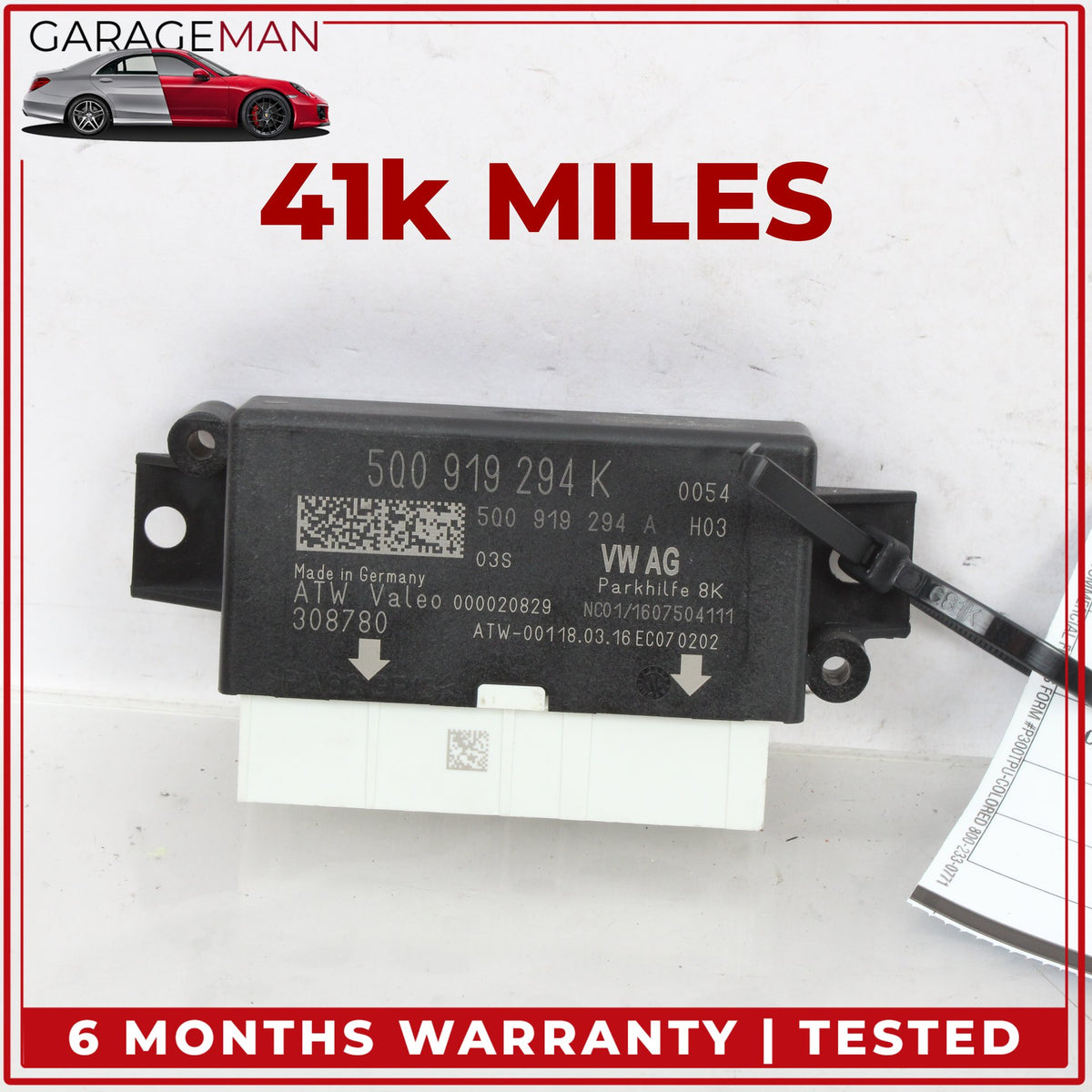 2016-2023 Audi TTS 8S Parking Assist Control Module 5Q0919294K OEM