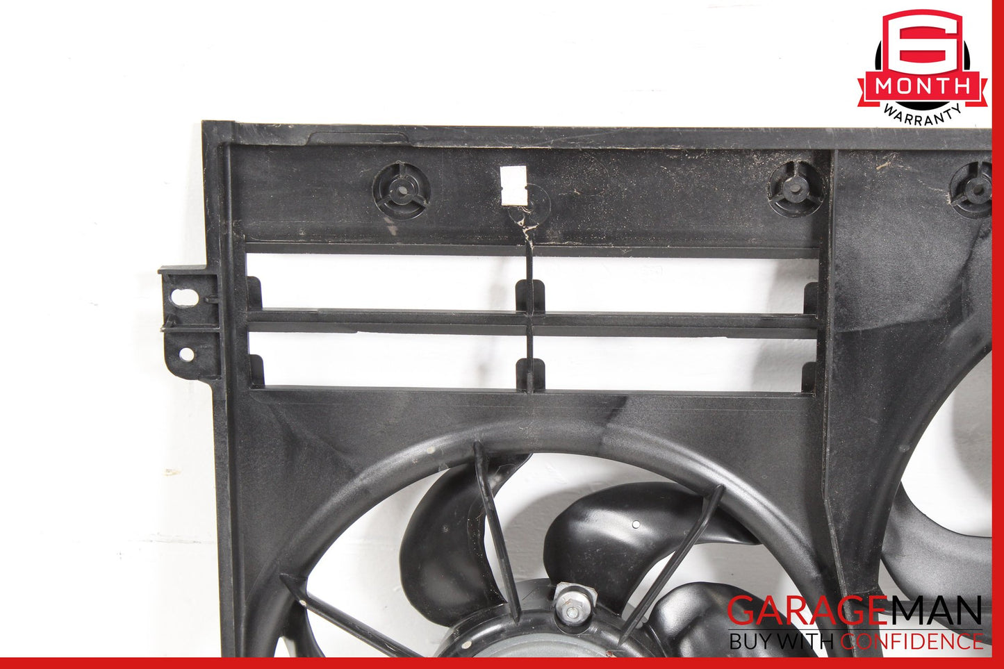 2008-2015 Audi TT 8J Engine Cooling Dual Fan Motor Shroud 1K0121223 OEM
