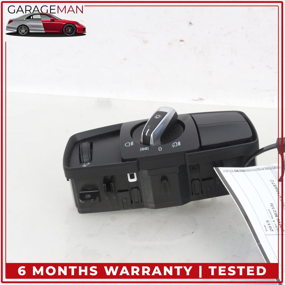 2014-2021 BMW M235i F22 Headlight Fog Light Switch Control Module 9288027 OEM