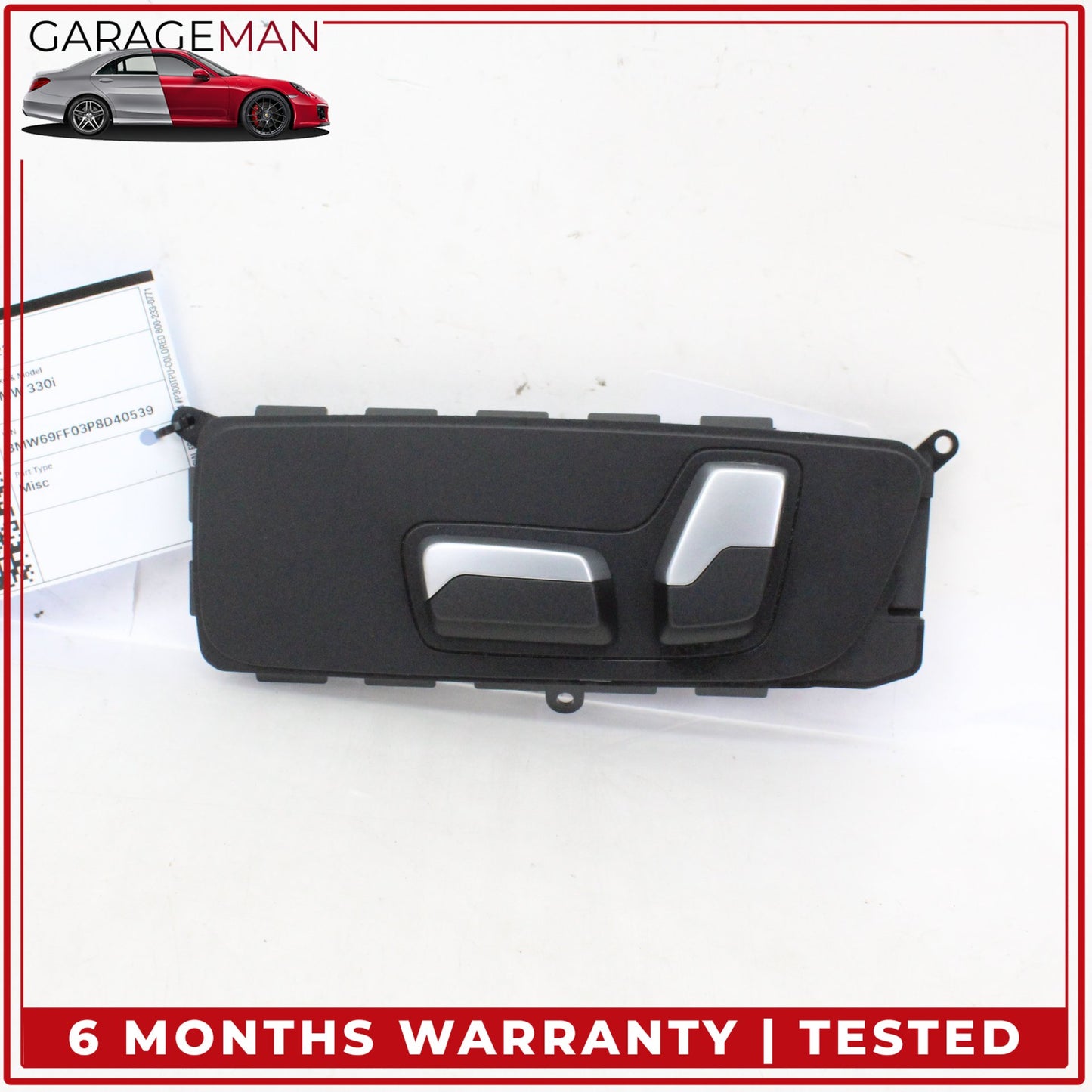 2019-2025 BMW 330i Front Left Side Seat Adjustment Control Switch 9390113 OEM