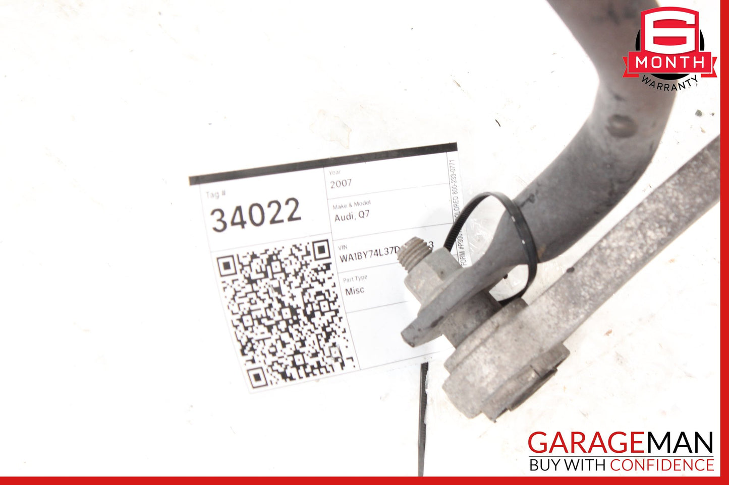 2007-2015 Audi Q7 4L Rear Anti Roll Stabilizer Sway Bar 7L0511025B OEM