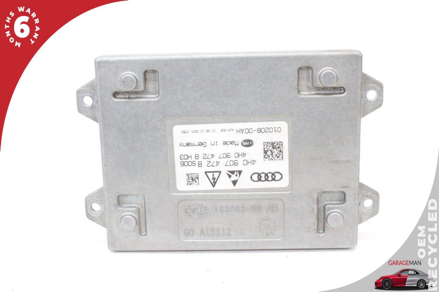 2011-2015 Audi A8 A6 S6 S8 LED Headlight Ballast Control Module 4H0907472B OEM
