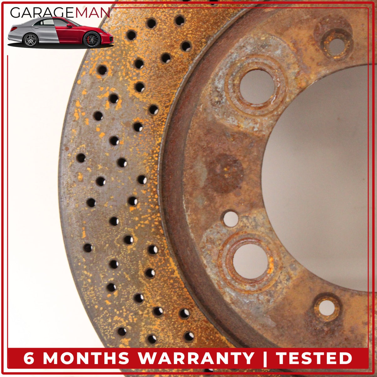 1999-2012 Porsche 911 Carrera 996 Rear Left and Right Side Brake Rotor Disc OEM