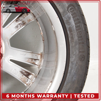 2014-2017 Mercedes W222 S550e S600 Rear Wheel Rim w/ Tire 9.5JX19H2 ET43.5 OEM