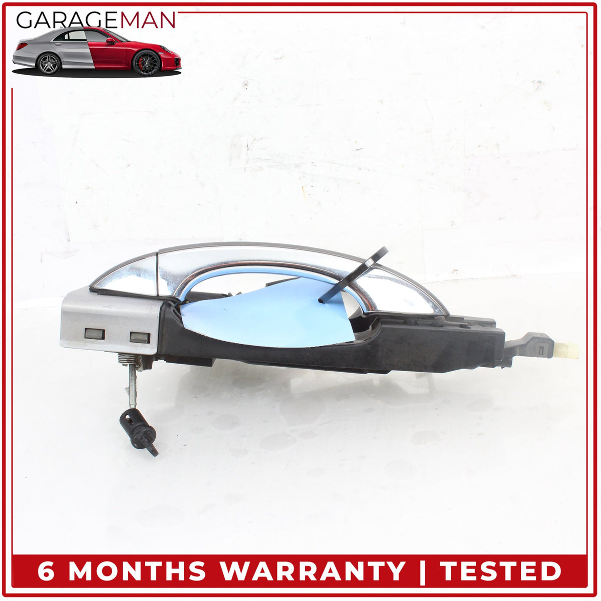 2012-2018 Audi A6 A7 Front Left Driver Side Exterior Door Handle 4H1837885 OEM
