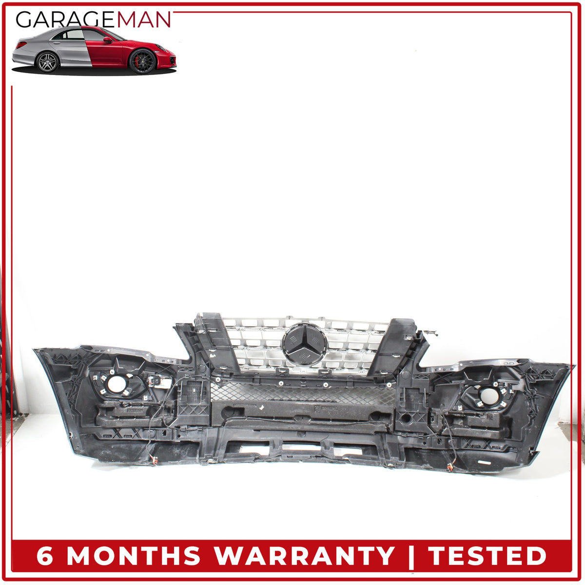 2009-2011 Mercedes W164 ML350 ML550 Base Front Bumper Cover Assembly Blue OEM