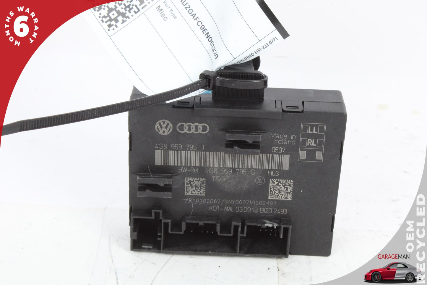 2012-2018 Audi A7 A6 Rear Left or Right Side Door Control Module 4G8959795J OEM