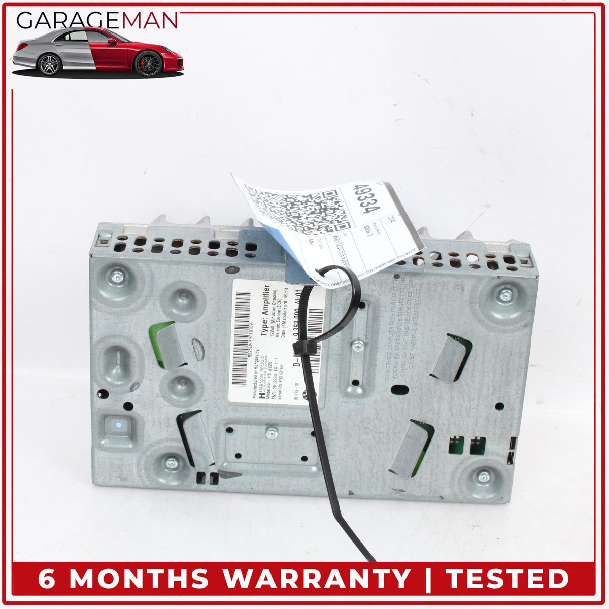 2014-2021 BMW i3 I01 Audio Sound Amplifier AMP Harman Becker 9353990 OEM